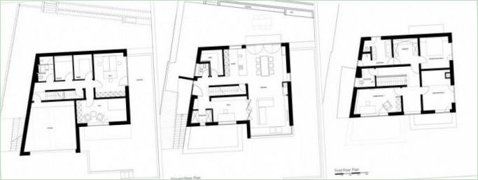 Haus F House layout