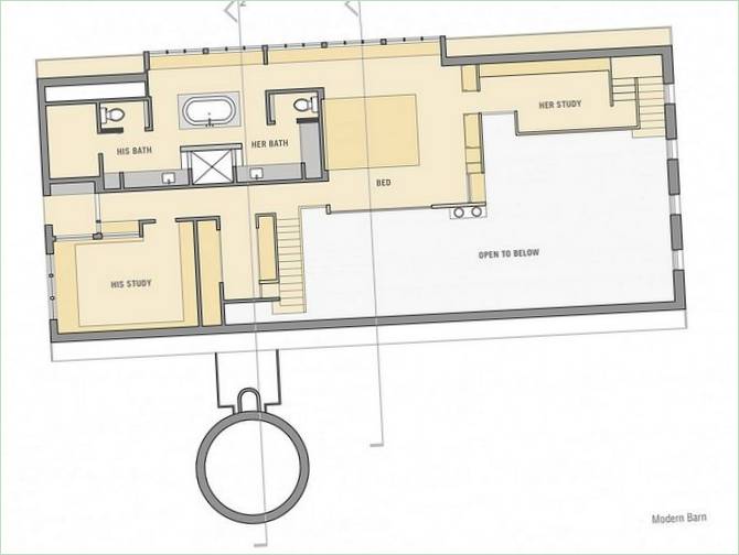 The layout of the distributing objects in the mansion