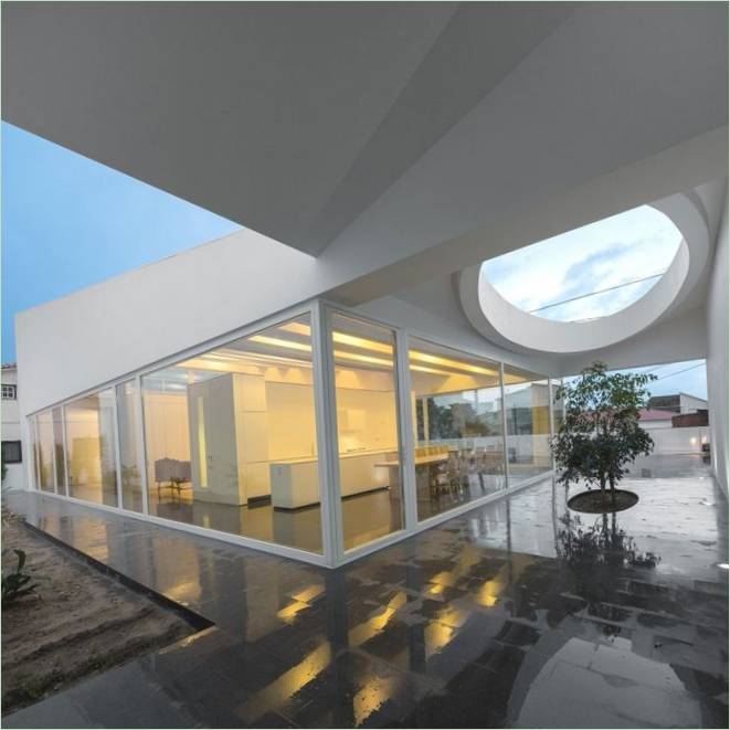 Geometric Portuguese home design