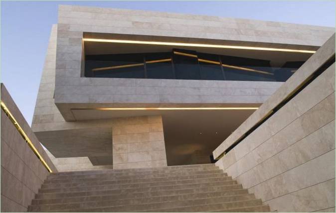 The design of a luxury villa in Spain
