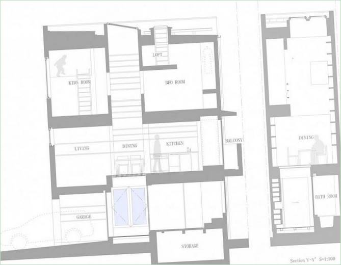 House layout in Nada