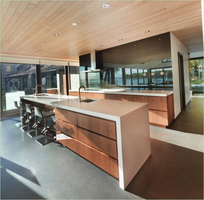 Interior Design Bord-du-Lac House