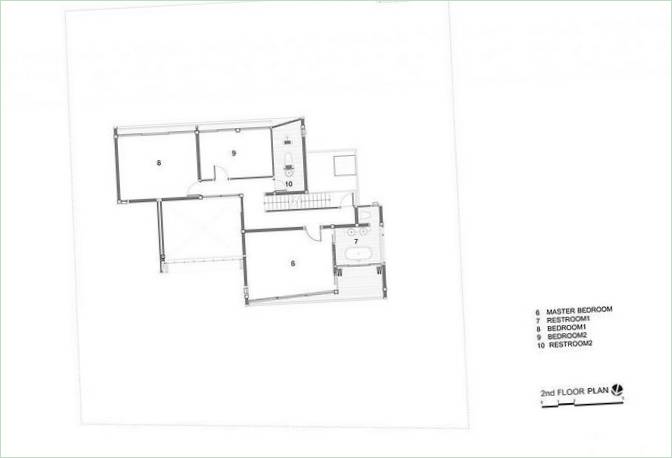 W House Private Residence Blueprint