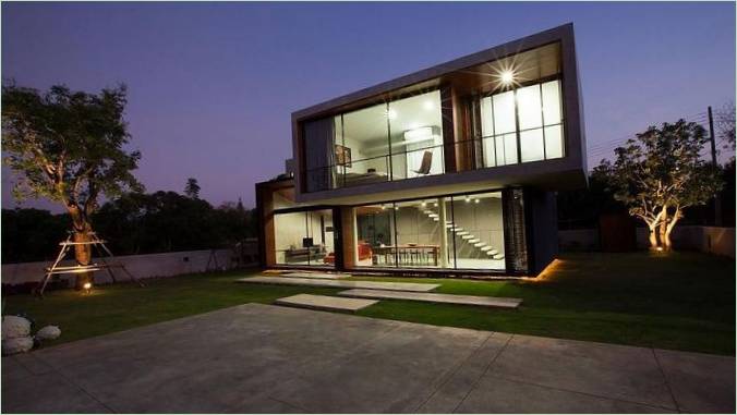 Stunning Design of W House Private Residence