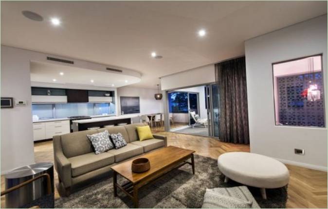 Living Room at Perry Lakes Stadium Redevelopment