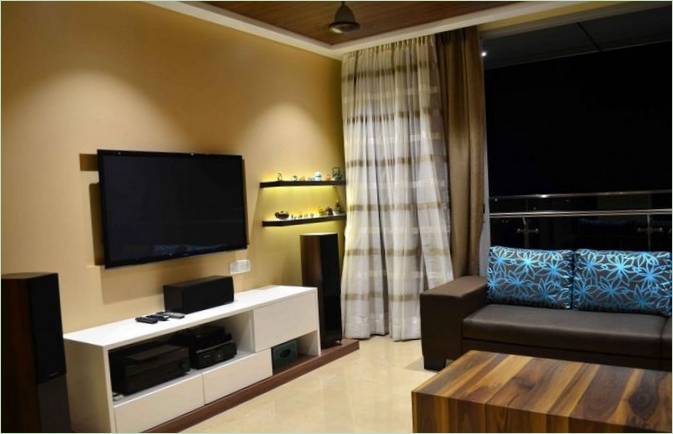 Ravi S. Chauhan's luxurious Andheri House apartment design. Chauhan