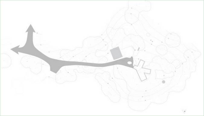 Moose Rd site plan by Mork-Ulnes Architects
