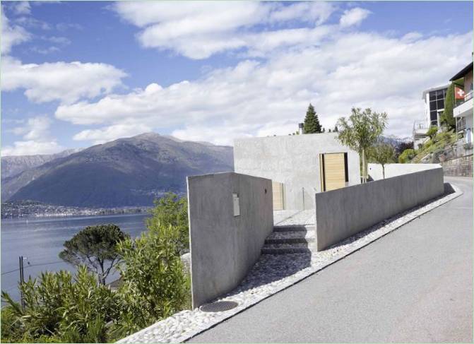 Panoramic house with views over Lake Maggiore from Wespi de Meuron, Ronzo, Sant´Abbondio, Switzerland
