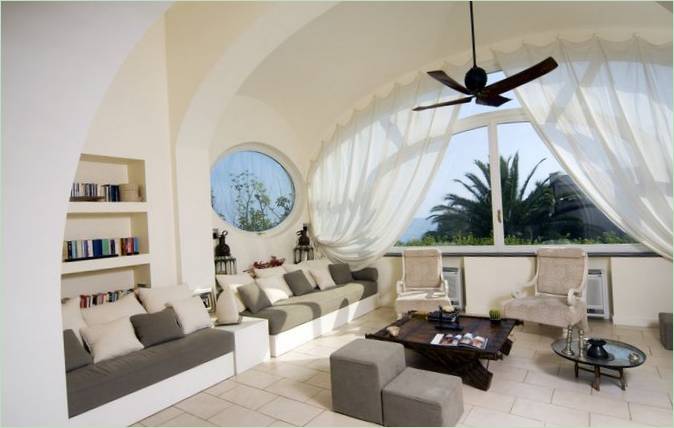 Villa Ercolano Living Room Interior Design