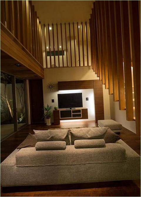 Interior design of the living room M4