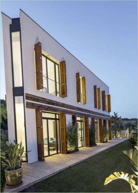The exterior of a private residence A House in Spain