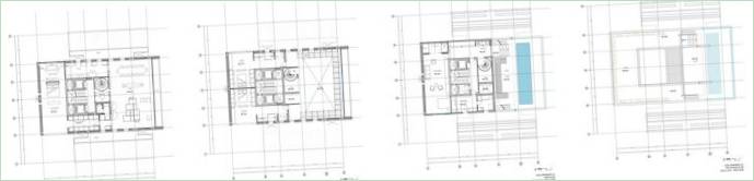 N.B.K. Residence floor plan. Residence by DW5 Design Studio