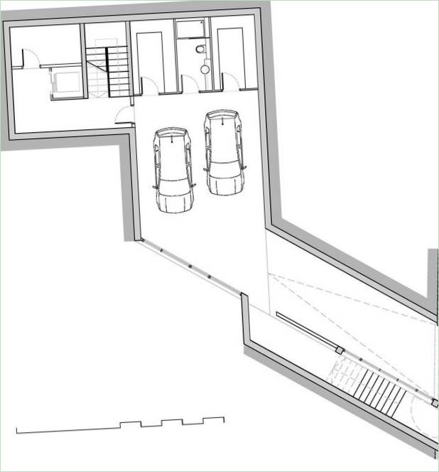 A House private residence layout