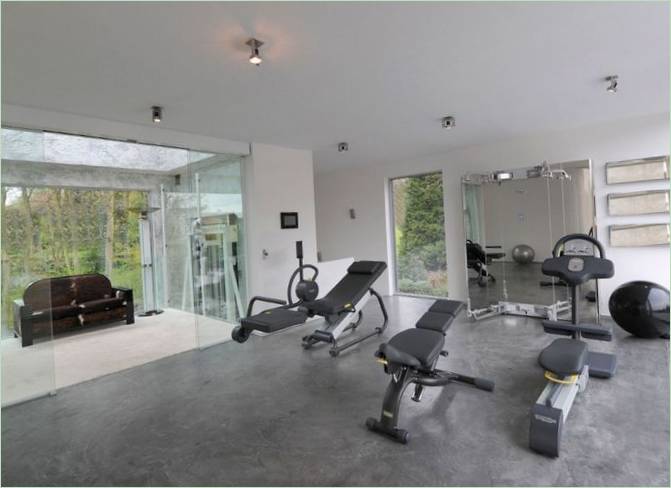 Gym in private apartments