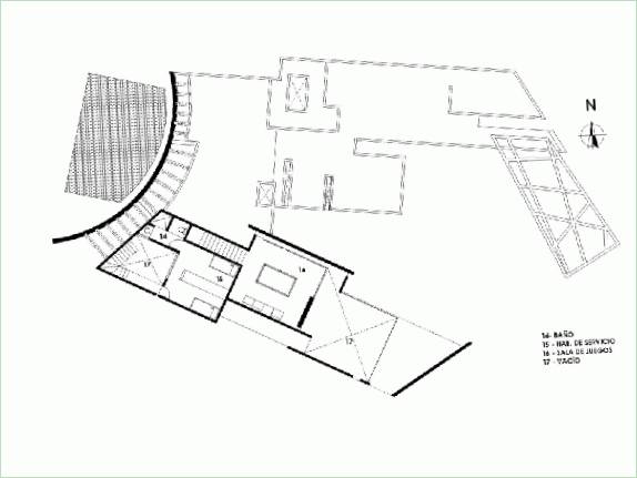 Blueprint for a mansion in Mexico for an elderly couple