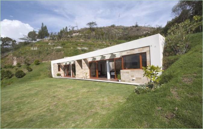 Designer house in Ecuador