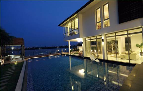 Modern design of luxury villa Baan Citta