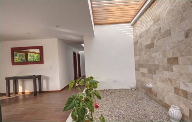 Interior design of a house in Ecuador