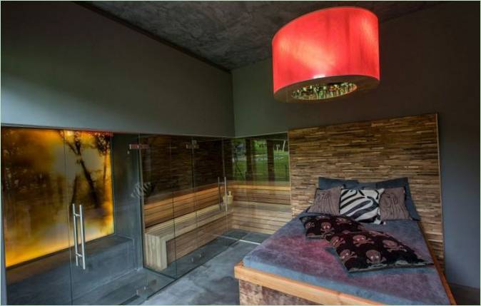 Interior design for a Wellness villa in the Netherlands