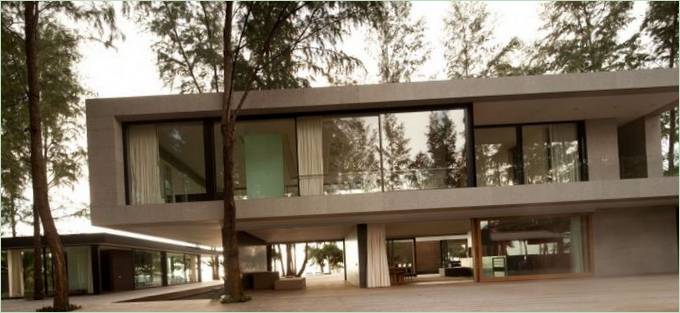Exquisite design of modern villa Noi