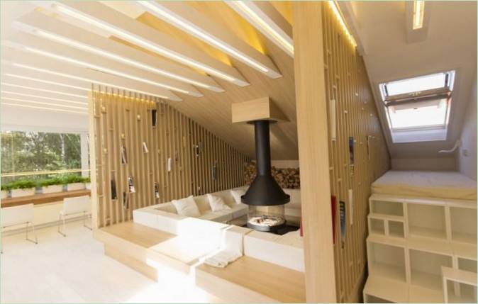 Interior design of a house in Moscow