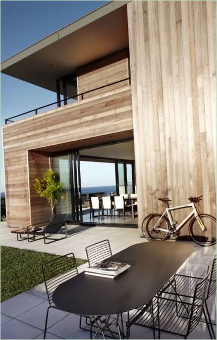Terrace of a country house on the New South Wales coast