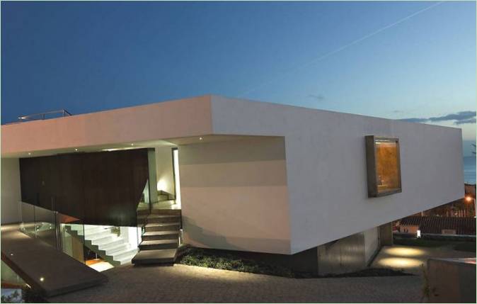 A project of an unusual house in Lagos