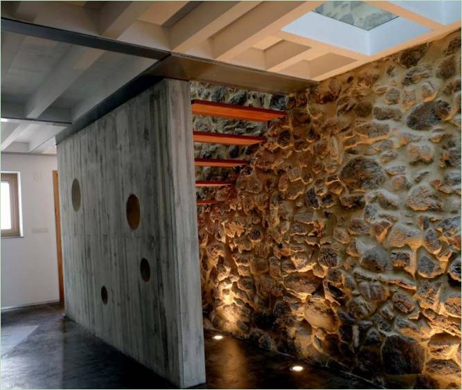 Design of a concept house in Estaca de Bares in northern Spain