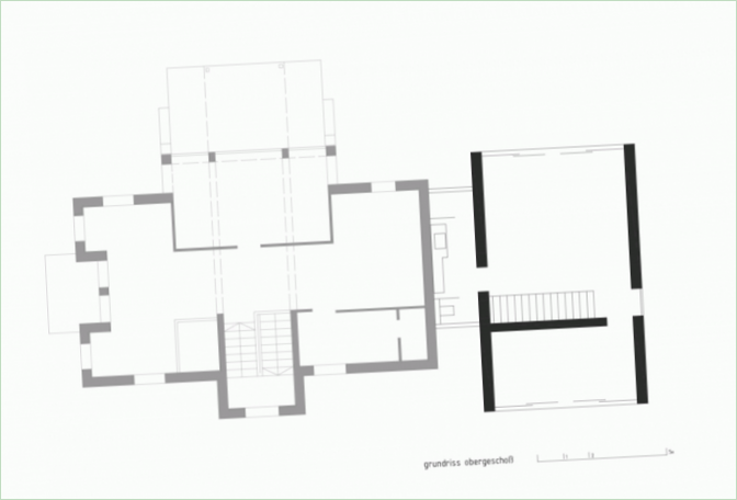 The blueprint of the dream house Haus Am See