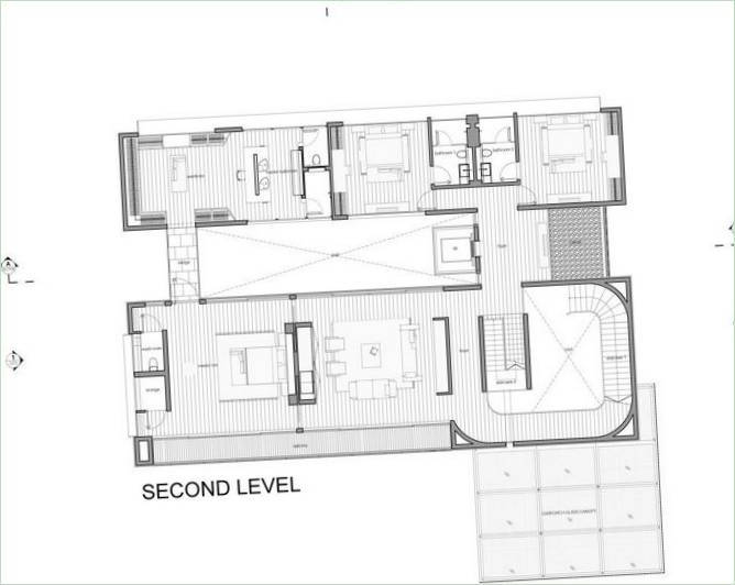 66MRN-House second floor plan