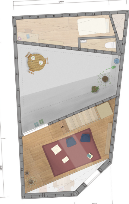 Saitama home floor plan