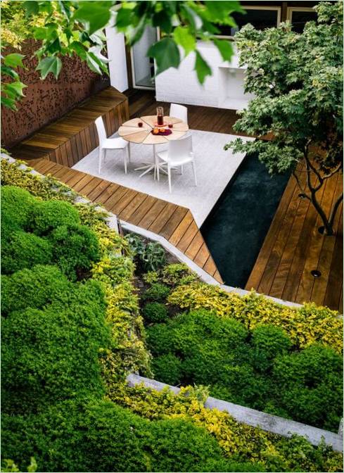 The beautiful garden at home: a comfortable space