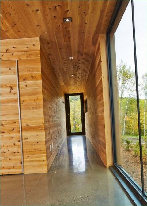 Designing a wooden house in Quebec