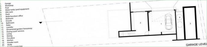 Private home Paddington Residence schematic diagram